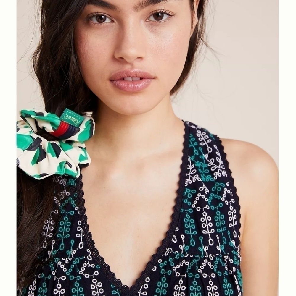 Maeve By Anthropologie-NWT- Cammie Embroidered Peplum Top-Size Small - Picture 4 of 17